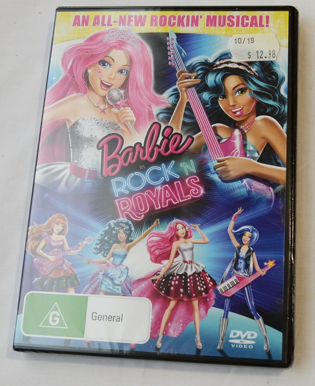 Buy Barbie in Rock 'N' Royals DVD